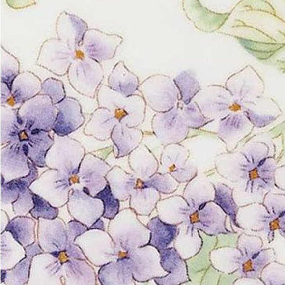 new in box Lenox Swallowtail Butterfly Meadow 9.75" Porcelain Tray Lilac Floral - Picture 10 of 10